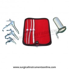Hegar uterine dilator 3 pieces set,3-4, 5-6, 11-12, grave 3pcs, collin large